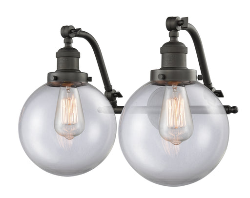 Franklin Restoration Two Light Bath Vanity Oil Rubbed Bronze