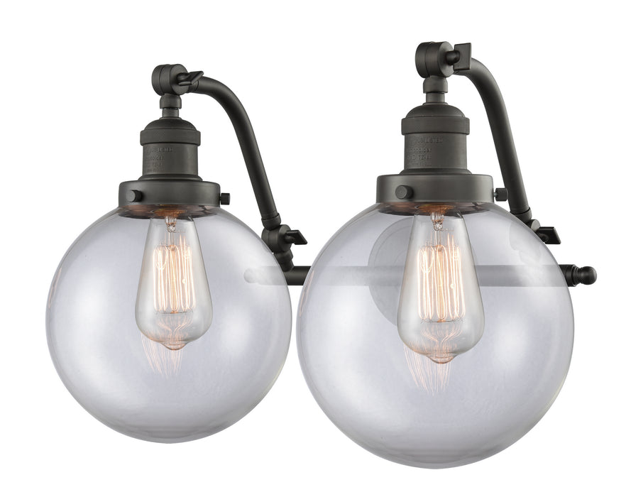 Innovations - 515-2W-OB-G202-8 - Two Light Bath Vanity - Franklin Restoration - Oil Rubbed Bronze