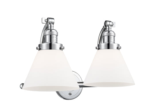 Franklin Restoration Two Light Bath Vanity Polished Chrome