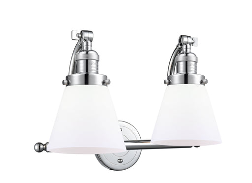 Franklin Restoration Two Light Bath Vanity Polished Chrome