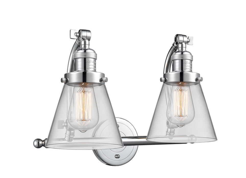 Innovations - 515-2W-PC-G62 - Two Light Bath Vanity - Franklin Restoration - Polished Chrome