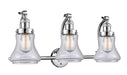 Innovations - 515-3W-PC-G192 - Three Light Bath Vanity - Franklin Restoration - Polished Chrome