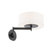 W.A.C. Lighting - BL-83023-BK - LED Swing Arm Wall Lamp - Chelsea - Black