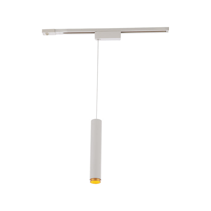 W.A.C. Lighting - J-PD2015-927-WT/GL - LED Track Pendant - Silo Pendants - White/Gold