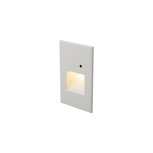 W.A.C. Lighting - WL-LED203-AM-WT - LED Step and Wall Light - Step Light With Photocell - White on Aluminum