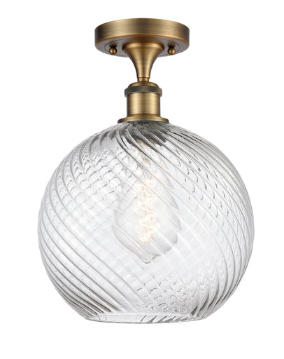 One Light Semi-Flush Mount