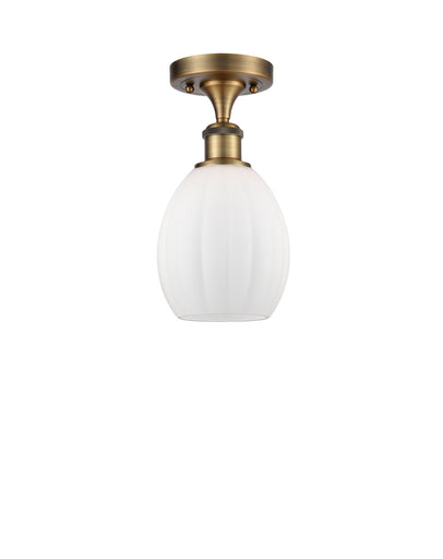 One Light Semi-Flush Mount