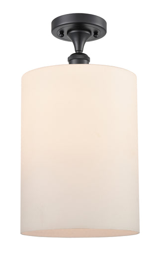 One Light Semi-Flush Mount