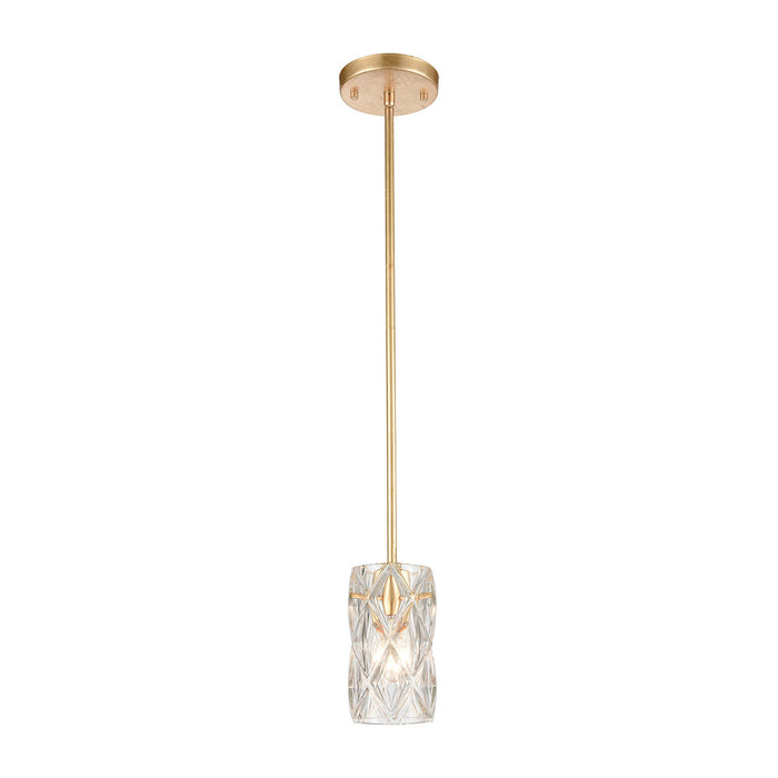 Elk Lighting - 12273/1 - One Light Mini Pendant - Jenning - Parisian Gold Leaf