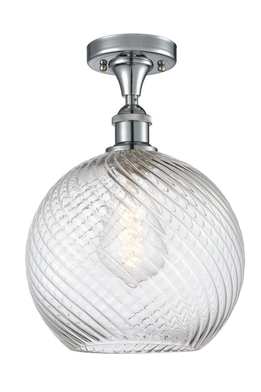 Innovations - 516-1C-PC-G1214-10 - One Light Semi-Flush Mount - Ballston - Polished Chrome