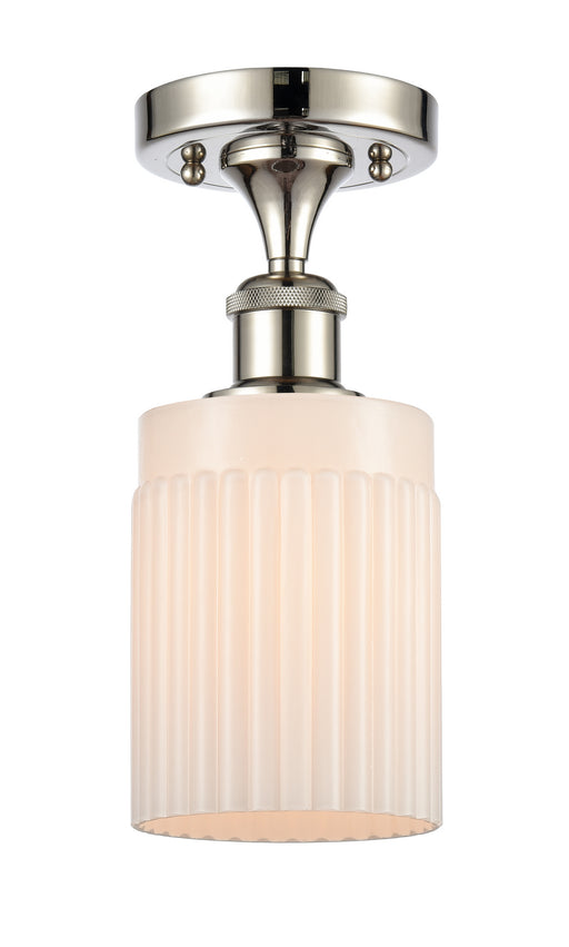 Innovations - 516-1C-PN-G341 - One Light Semi-Flush Mount - Ballston - Polished Nickel