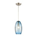 Elk Lighting - 30210/1 - One Light Mini Pendant - Ebbtide - Satin Nickel