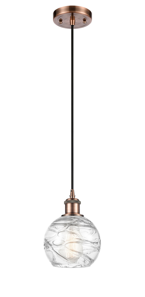 Innovations - 516-1P-AC-G1213-6 - One Light Mini Pendant - Ballston - Antique Copper