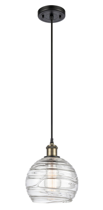Innovations - 516-1P-BAB-G1213-8 - One Light Mini Pendant - Ballston - Black Antique Brass
