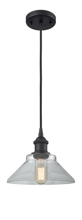 Innovations - 516-1P-BK-G132 - One Light Mini Pendant - Ballston - Matte Black