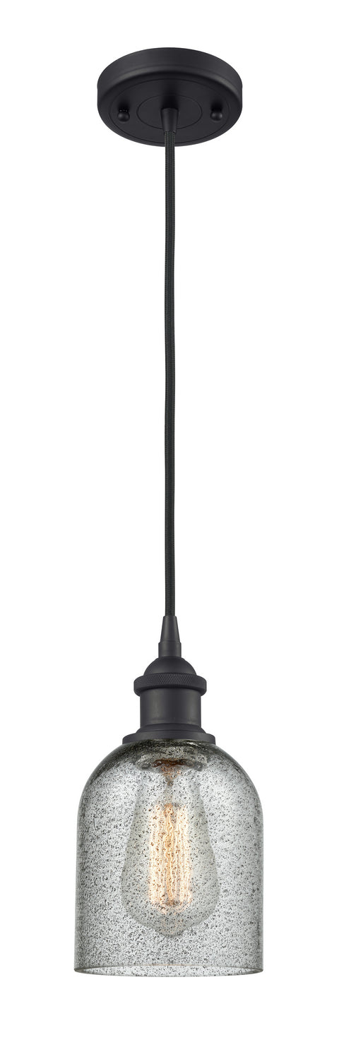 Innovations - 516-1P-BK-G257 - One Light Mini Pendant - Ballston - Matte Black