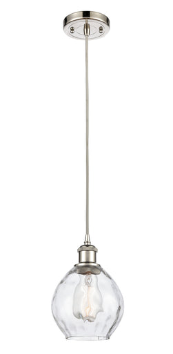 Ballston One Light Mini Pendant Polished Nickel