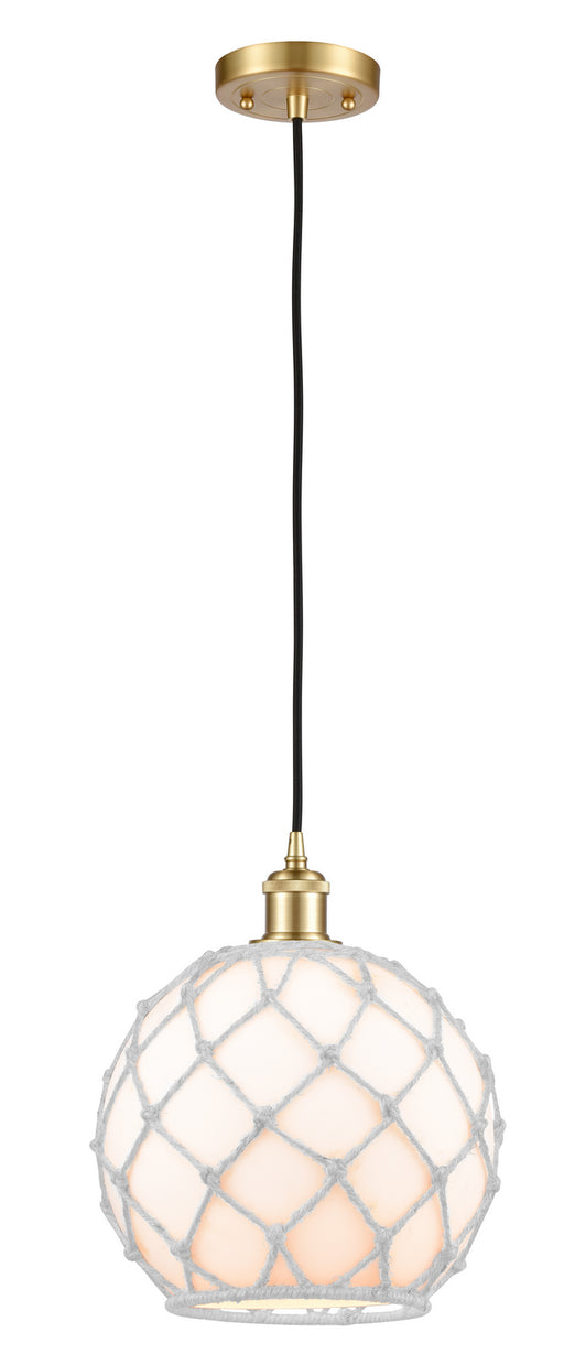 Innovations - 516-1P-SG-G121-10RW - One Light Mini Pendant - Ballston - Satin Gold
