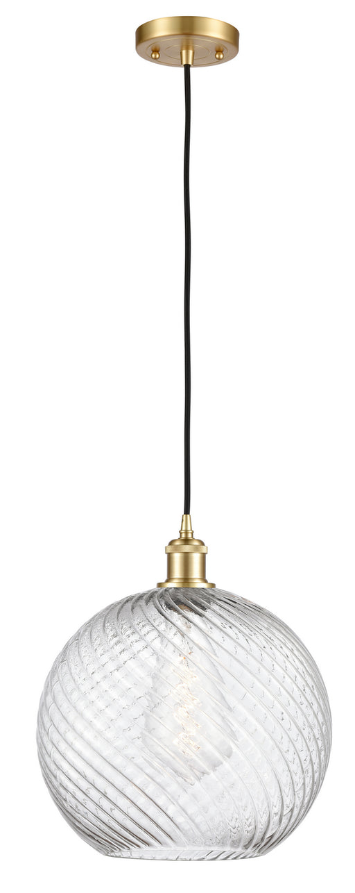 Innovations - 516-1P-SG-G1214-12 - One Light Mini Pendant - Ballston - Satin Gold