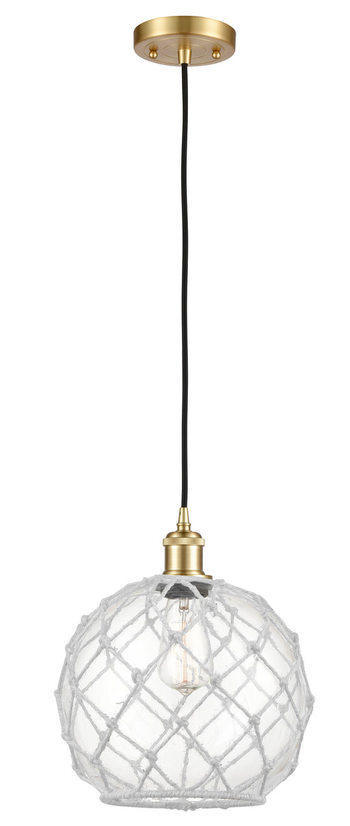 Innovations - 516-1P-SG-G122-10RW - One Light Mini Pendant - Ballston - Satin Gold