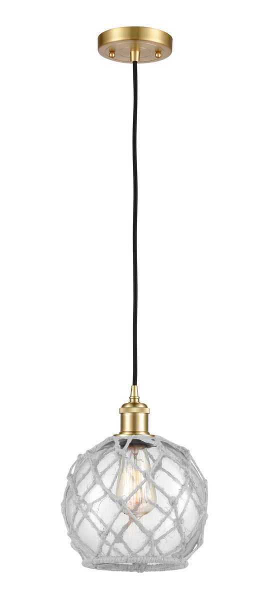 Innovations - 516-1P-SG-G122-8RW - One Light Mini Pendant - Ballston - Satin Gold