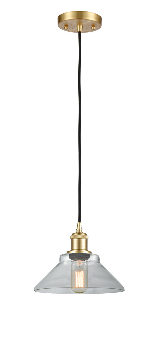 Innovations - 516-1P-SG-G132 - One Light Mini Pendant - Ballston - Satin Gold