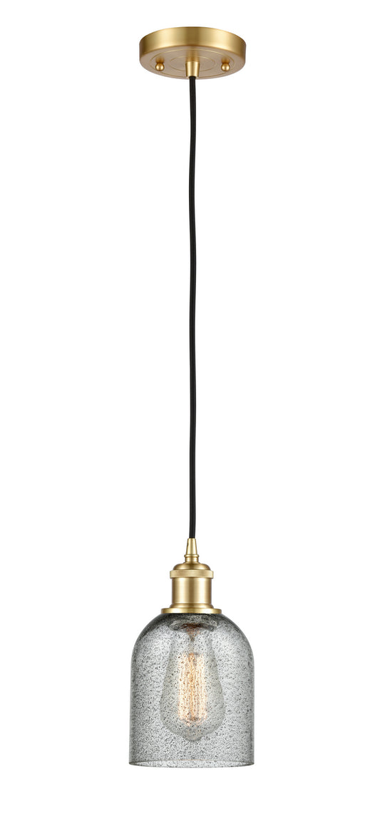 Innovations - 516-1P-SG-G257 - One Light Mini Pendant - Ballston - Satin Gold