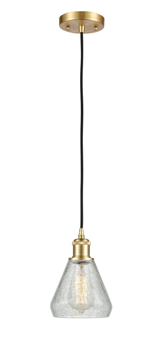 Innovations - 516-1P-SG-G275 - One Light Mini Pendant - Ballston - Satin Gold