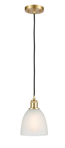 Ballston One Light Mini Pendant Satin Gold