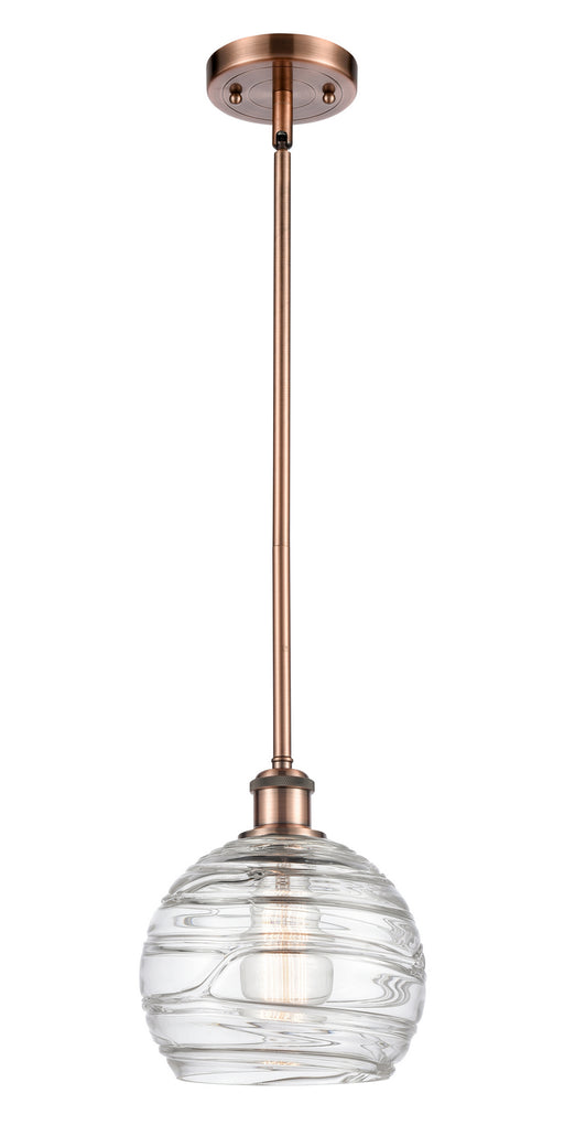 Innovations - 516-1S-AC-G1213-8 - One Light Mini Pendant - Ballston - Antique Copper