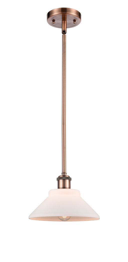 Innovations - 516-1S-AC-G131 - One Light Mini Pendant - Ballston - Antique Copper