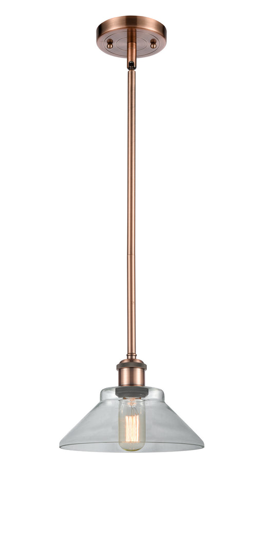 Innovations - 516-1S-AC-G132 - One Light Mini Pendant - Ballston - Antique Copper