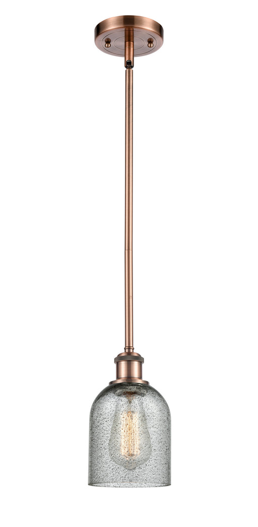 Innovations - 516-1S-AC-G257 - One Light Mini Pendant - Ballston - Antique Copper