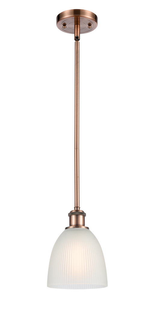 Innovations - 516-1S-AC-G381 - One Light Mini Pendant - Ballston - Antique Copper