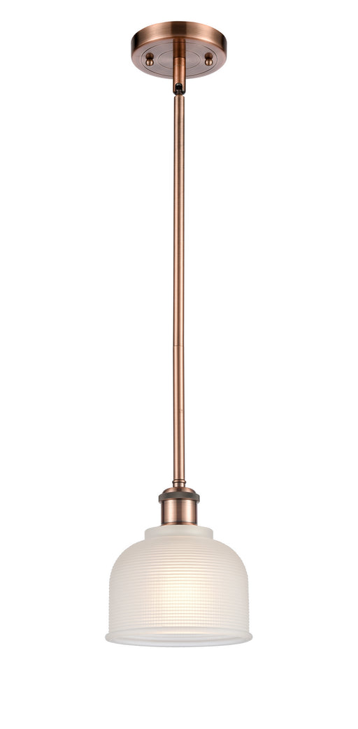 Innovations - 516-1S-AC-G411 - One Light Mini Pendant - Ballston - Antique Copper