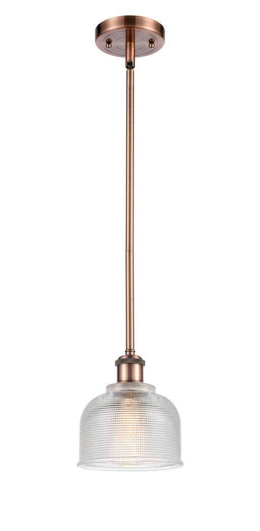 Innovations - 516-1S-AC-G412 - One Light Mini Pendant - Ballston - Antique Copper