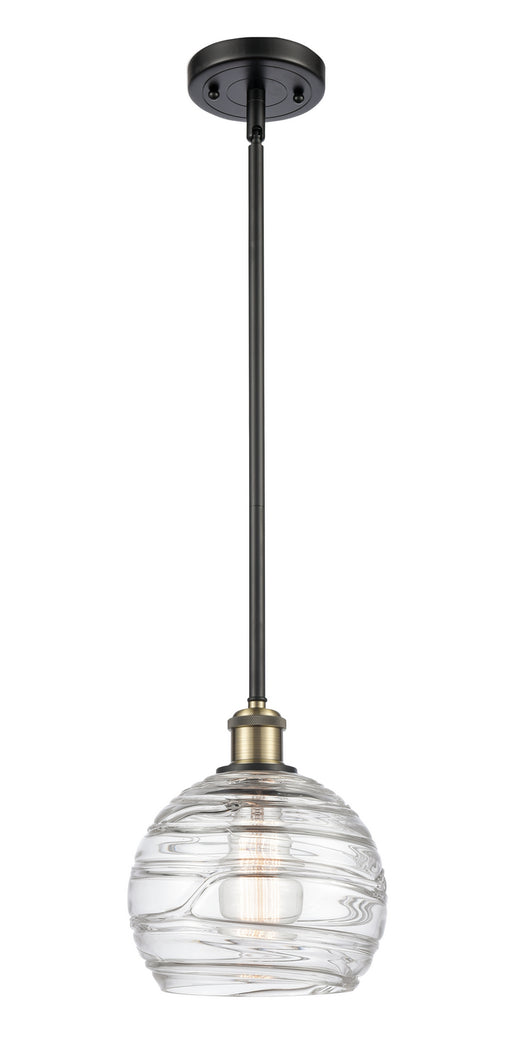 Innovations - 516-1S-BAB-G1213-8 - One Light Mini Pendant - Ballston - Black Antique Brass