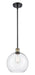 Innovations - 516-1S-BAB-G122-10 - One Light Mini Pendant - Ballston - Black Antique Brass