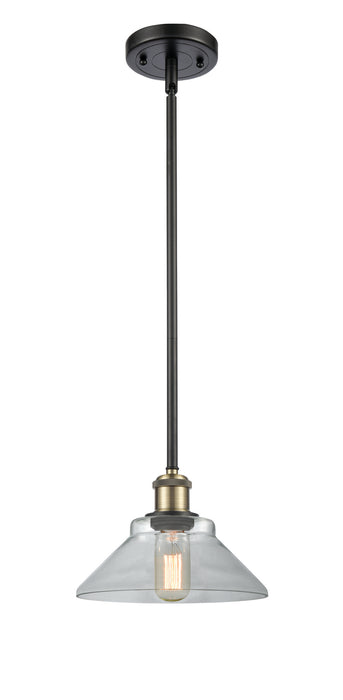 Innovations - 516-1S-BAB-G132 - One Light Mini Pendant - Ballston - Black Antique Brass