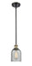 Innovations - 516-1S-BAB-G257 - One Light Mini Pendant - Ballston - Black Antique Brass