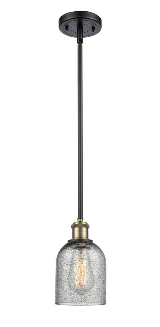 Innovations - 516-1S-BAB-G257 - One Light Mini Pendant - Ballston - Black Antique Brass