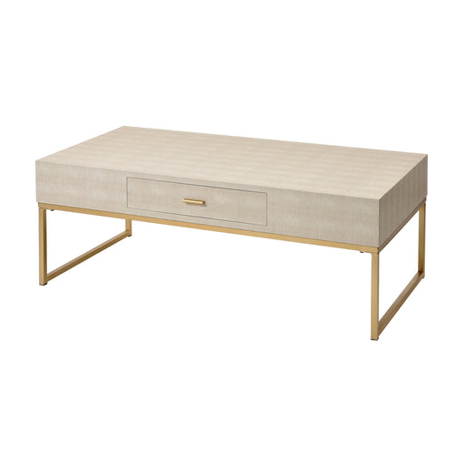 Elk Home - 3169-129 - Coffee Table - Les Revoires - Cream, Gold, Gold