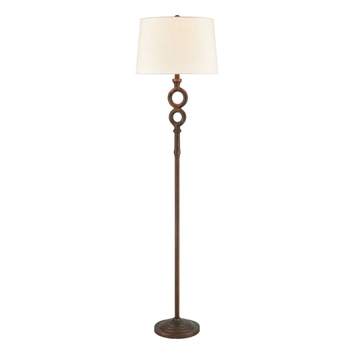 Elk Home - D4604 - One Light Floor Lamp - Hammered Home - Bronze