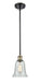 Innovations - 516-1S-BAB-G2812 - One Light Mini Pendant - Ballston - Black Antique Brass