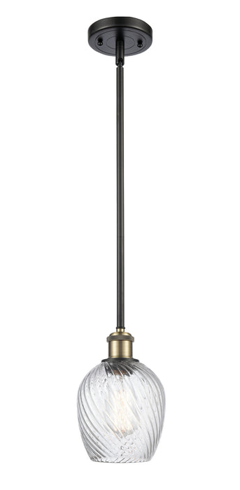 Innovations - 516-1S-BAB-G292 - One Light Mini Pendant - Ballston - Black Antique Brass