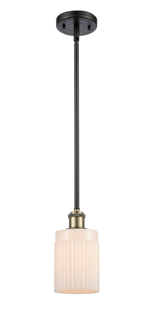 Innovations - 516-1S-BAB-G341 - One Light Mini Pendant - Ballston - Black Antique Brass