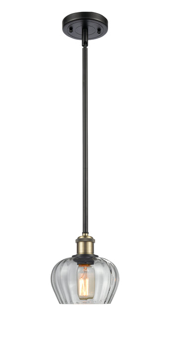 Innovations - 516-1S-BAB-G92 - One Light Mini Pendant - Ballston - Black Antique Brass
