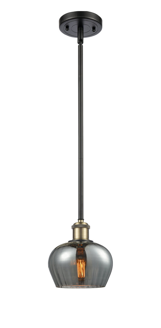 Innovations - 516-1S-BAB-G93 - One Light Mini Pendant - Ballston - Black Antique Brass