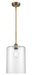 Innovations - 516-1S-BB-G112-L - One Light Mini Pendant - Ballston - Brushed Brass