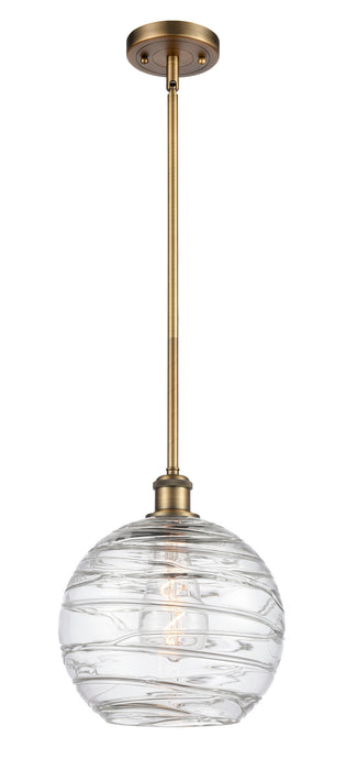 Innovations - 516-1S-BB-G1213-10 - One Light Mini Pendant - Ballston - Brushed Brass